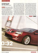 Motor Trend - Ralliart Galant/Endeavor - March 2005 - Pg. 1